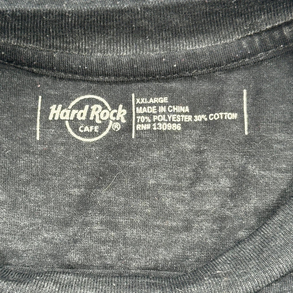 Hard Rock Cafe T-Shirt - 2XL Gray Polyester Blend - Image 3