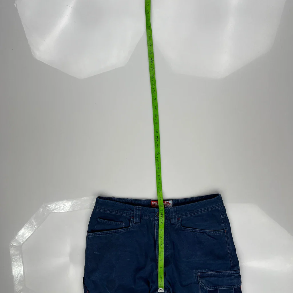 Hard Yakka Double Knee Carpenter Jeans - 34W 31L Blue Cotton - Image 4