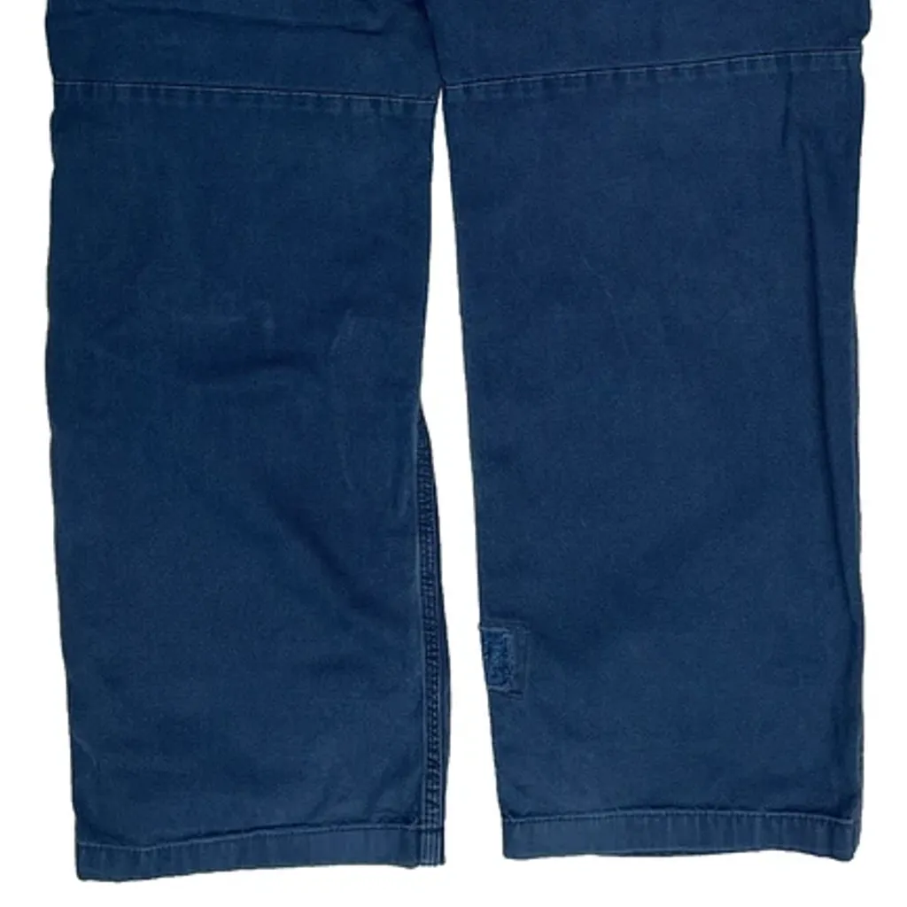 Hard Yakka Double Knee Carpenter Jeans - 34W 31L Blue Cotton - Image 7