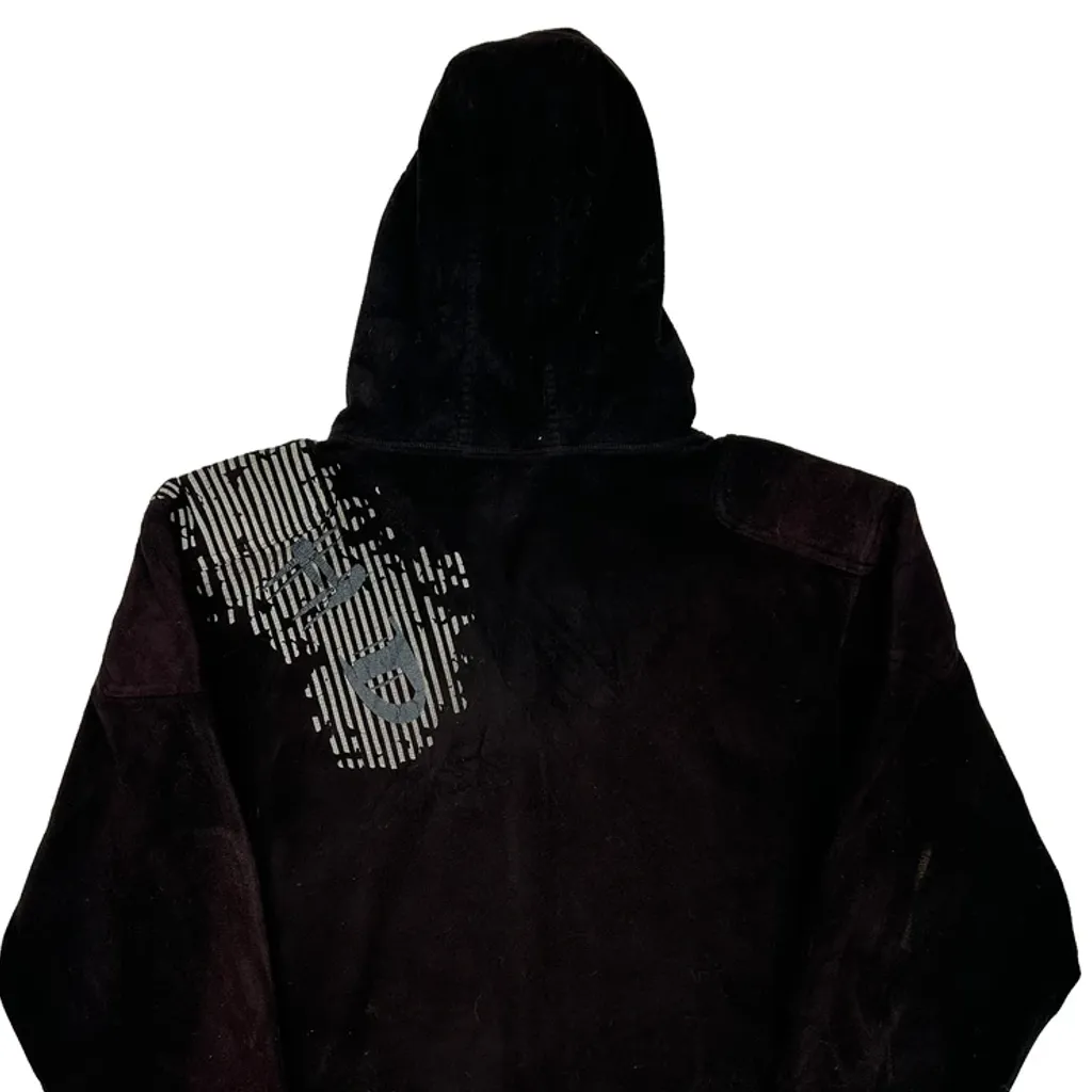 Harley Davidson Graphic Hoodie - Large Black Cotton - Image 7