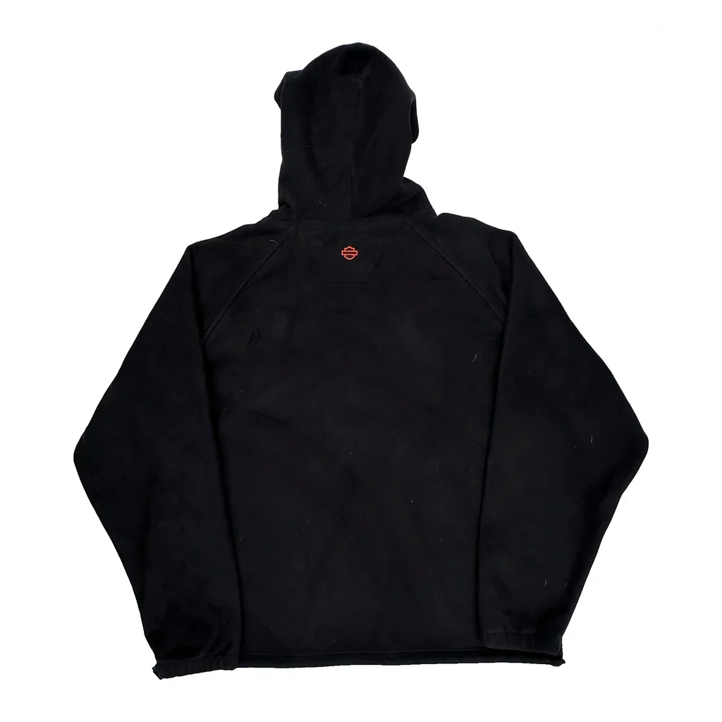 Harley Davidson Hoodie - XL Black Polyester - Image 2