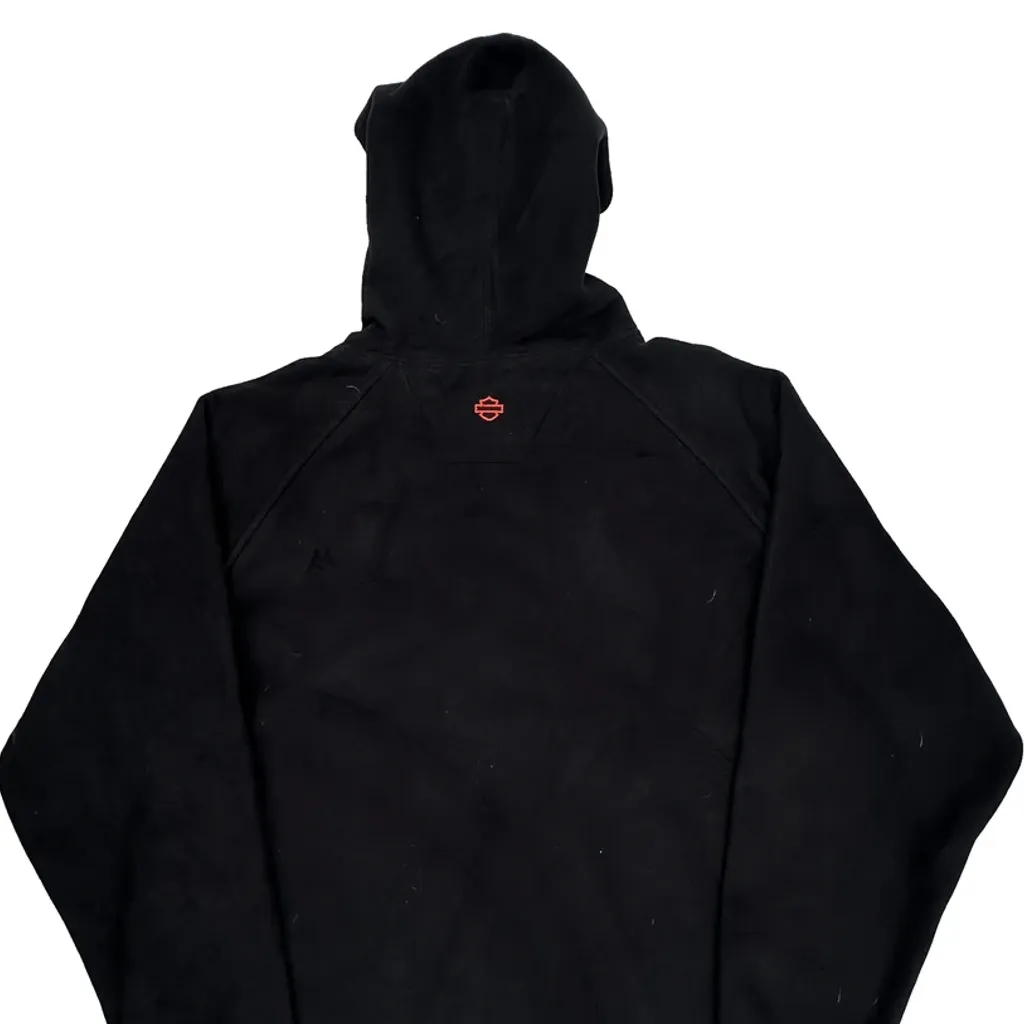 Harley Davidson Hoodie - XL Black Polyester - Image 7