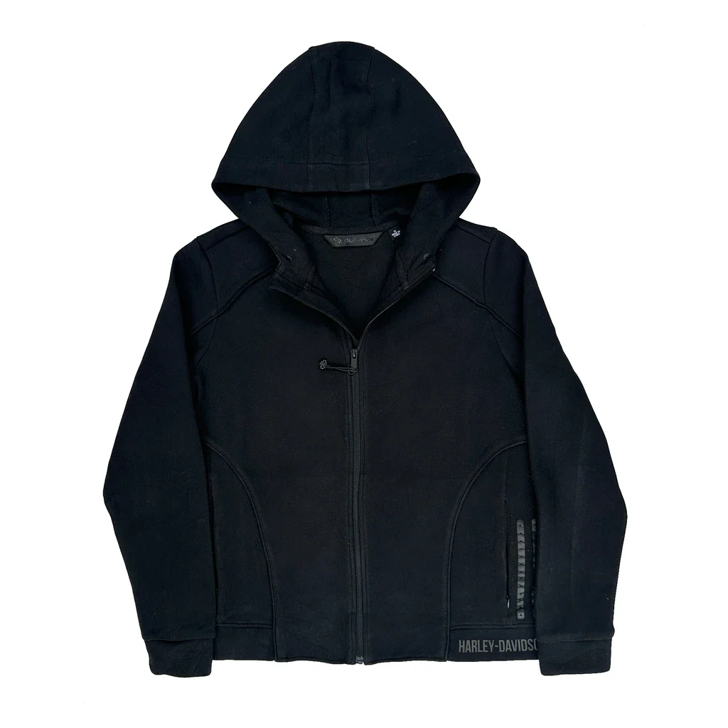 Harley Davidson Hoodie - XL Black Cotton