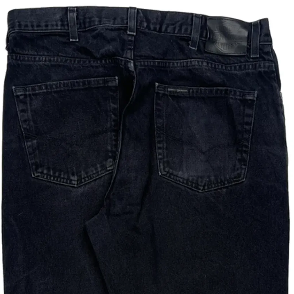 Harley Davidson Jeans - 35W 32L Black Cotton - Image 8
