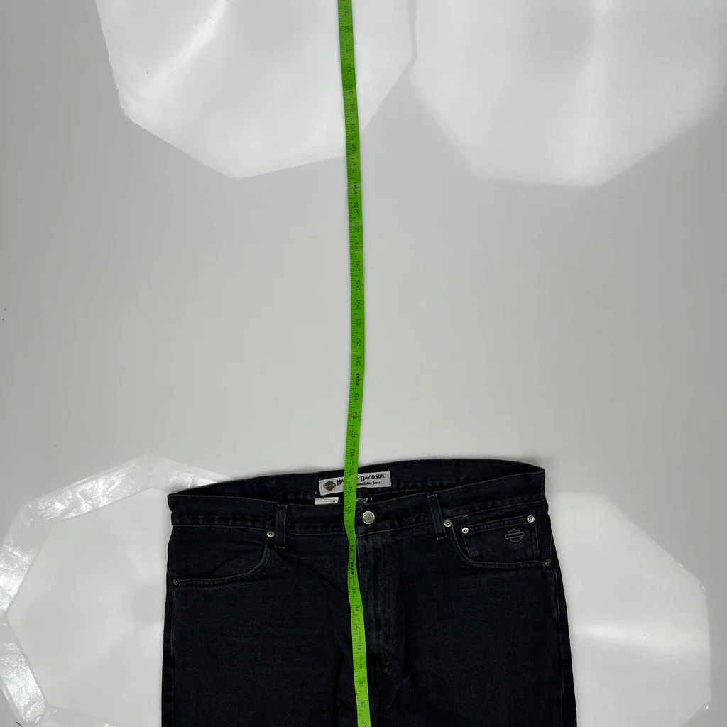Harley Davidson Jeans - 38W 34L Black Cotton - Image 4