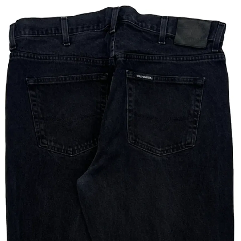 Harley Davidson Jeans - 38W 34L Black Cotton - Image 7