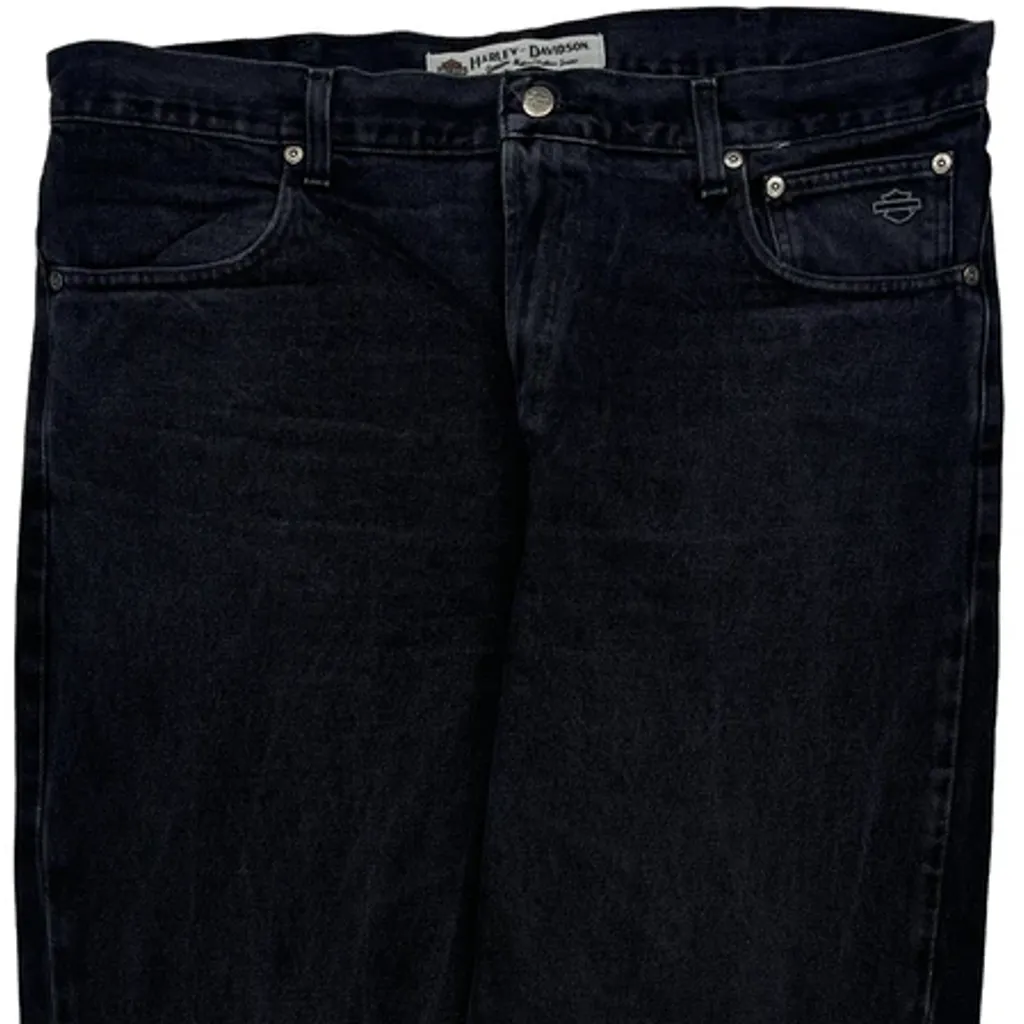 Harley Davidson Jeans - 38W 34L Black Cotton - Image 9