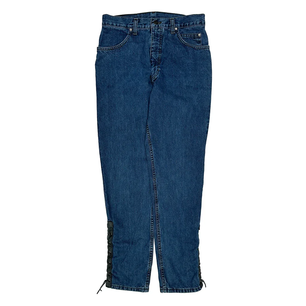 Harley Davidson Jeans - 30W 30L Blue Denim - Image 2