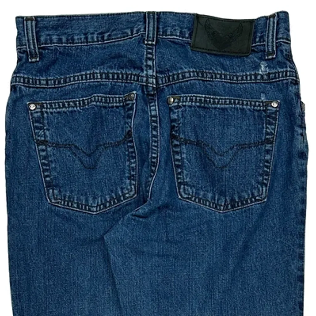 Harley Davidson Jeans - 30W 30L Blue Denim - Image 6