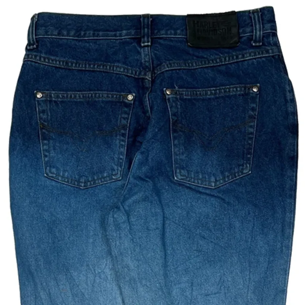 Harley Davidson Jeans - 30W 31L Blue Cotton - Image 10