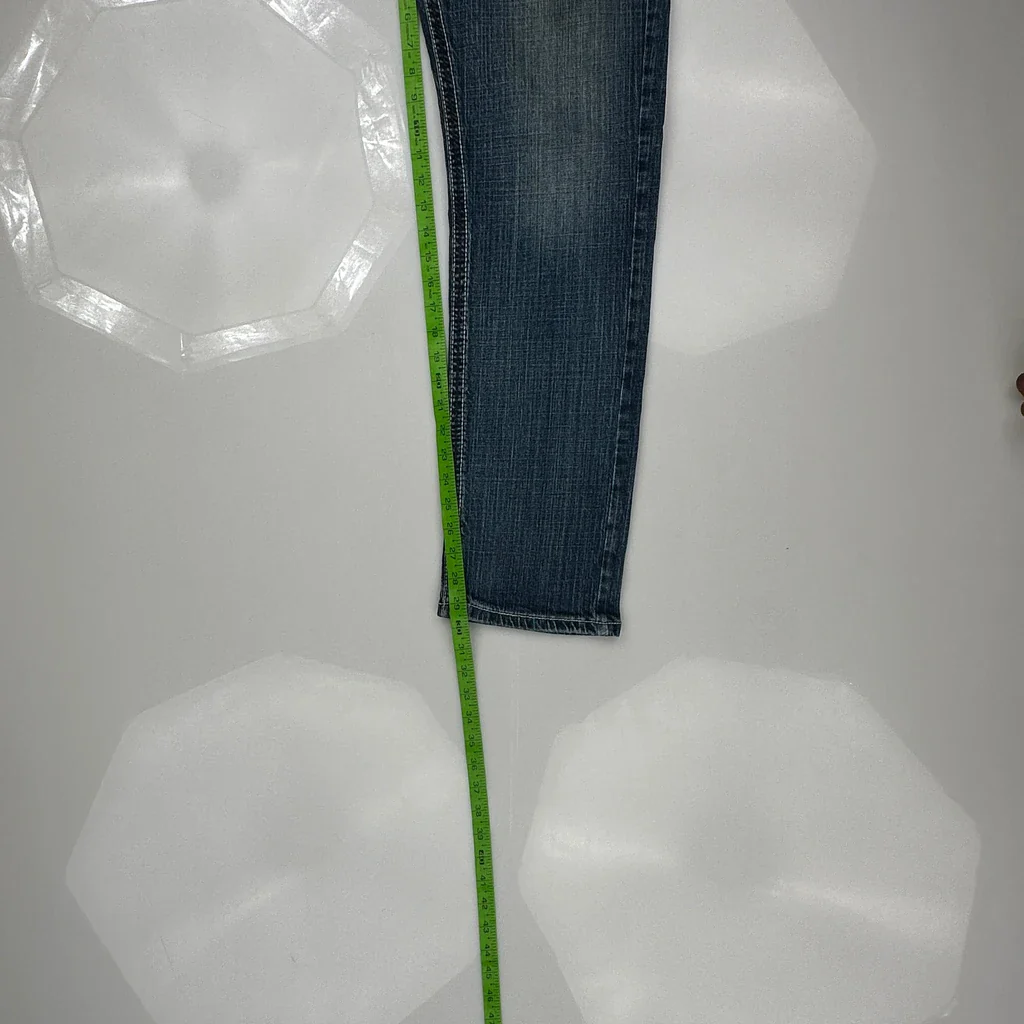 Harley Davidson Jeans - 32W 30L Blue Denim - Image 5