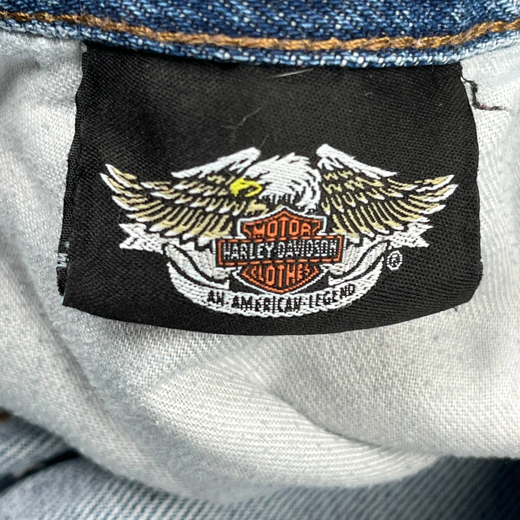 Harley Davidson Jeans - 34W 32L Blue Denim - Image 6
