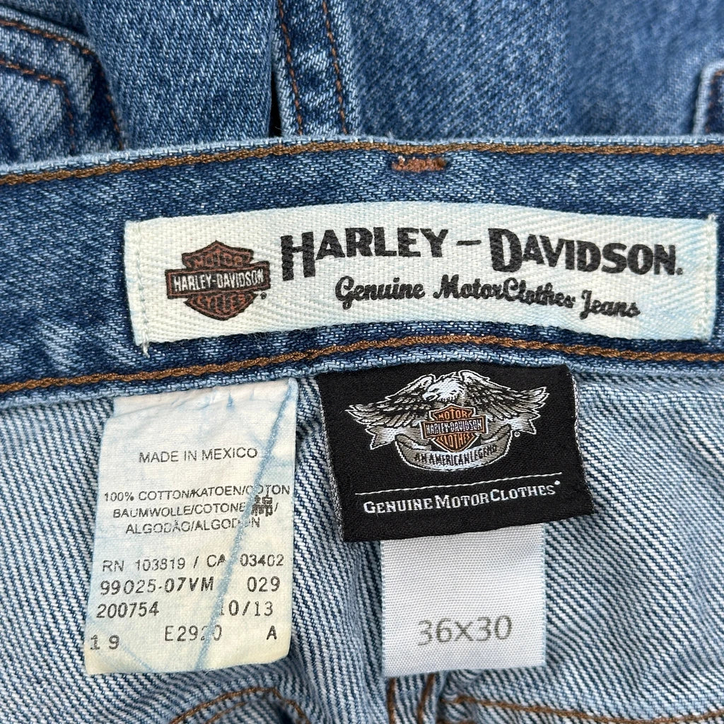 Harley Davidson Jeans - 36W 30L Blue Cotton - Image 6