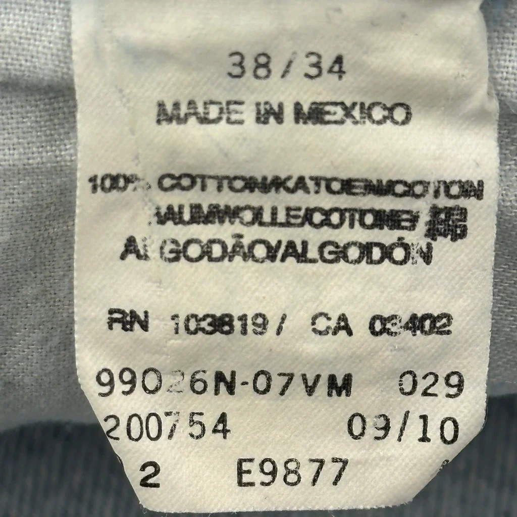Harley Davidson Jeans - 36W 34L Blue Cotton - Image 6