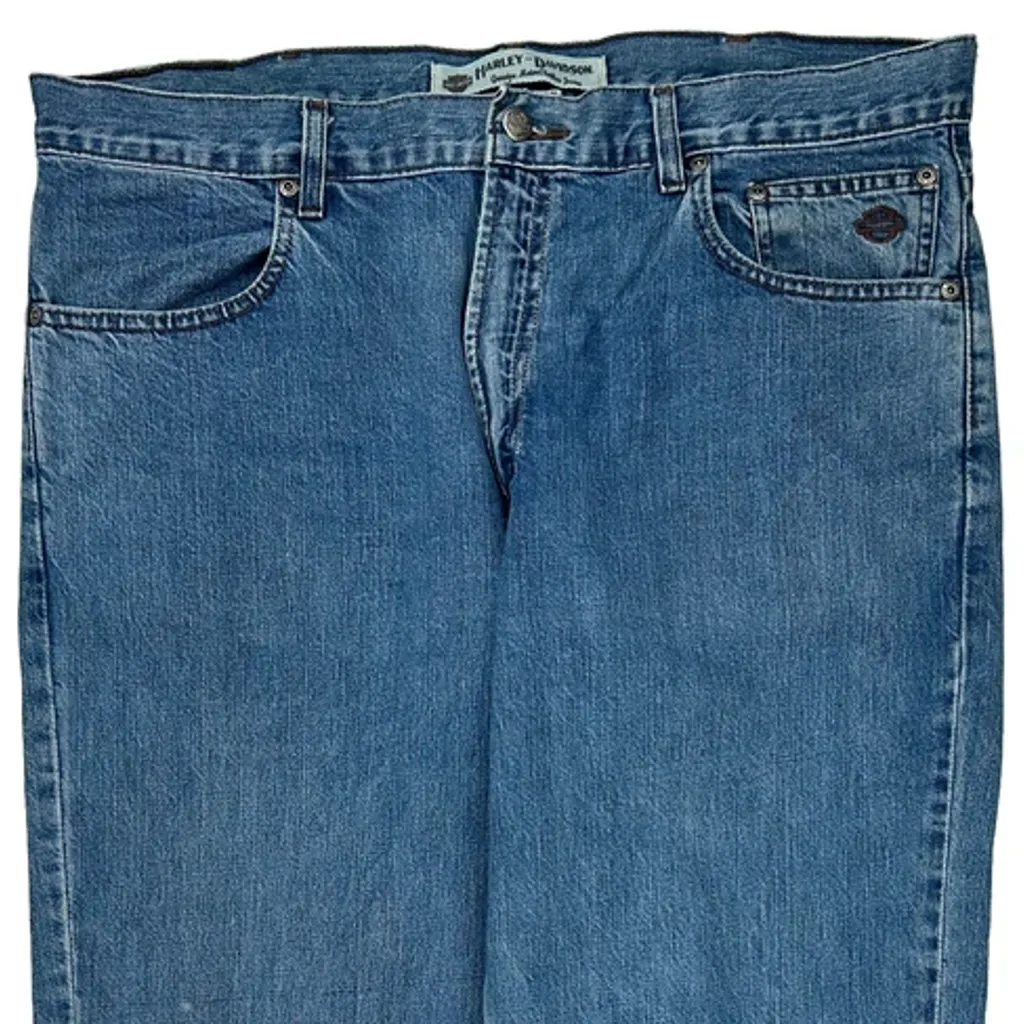 Harley Davidson Jeans - 38W 28L Blue Cotton - Image 10