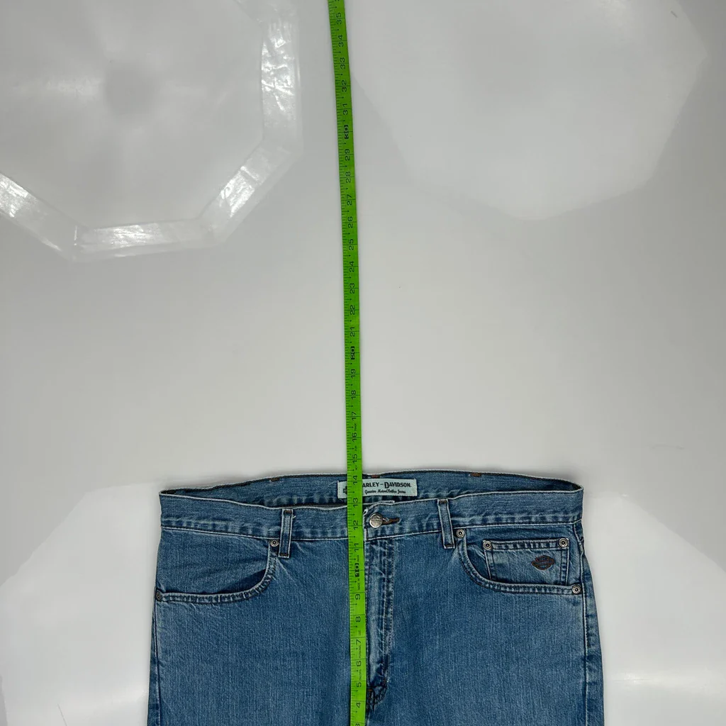 Harley Davidson Jeans - 38W 28L Blue Cotton - Image 4
