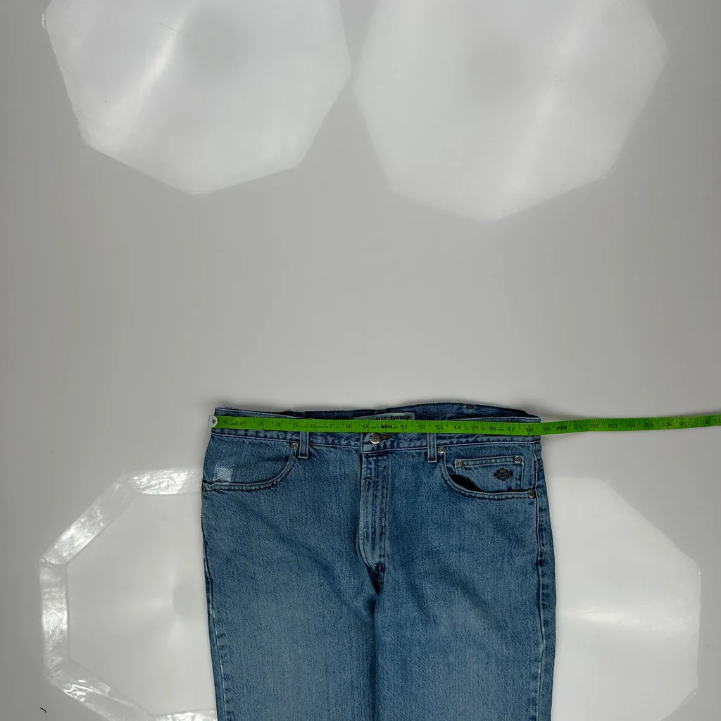 Harley Davidson Jeans - 38W 36L Blue Cotton - Image 3