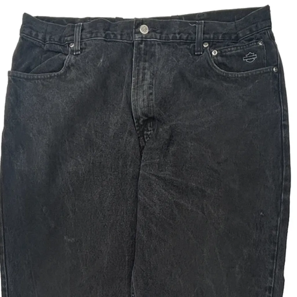 Harley Davidson Jeans - 36W 32L Gray Cotton - Image 10