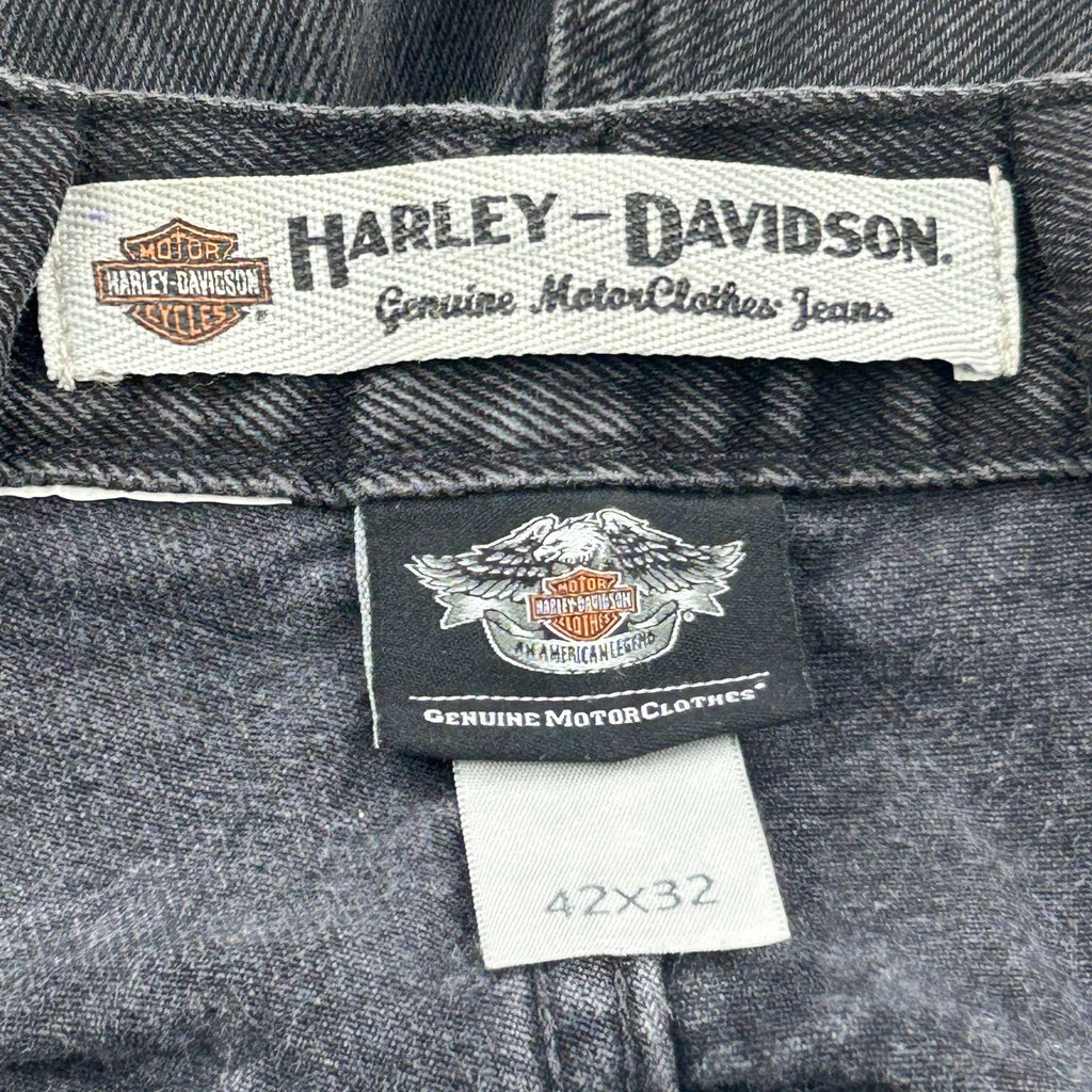 Harley Davidson Jeans - 36W 32L Gray Cotton - Image 6