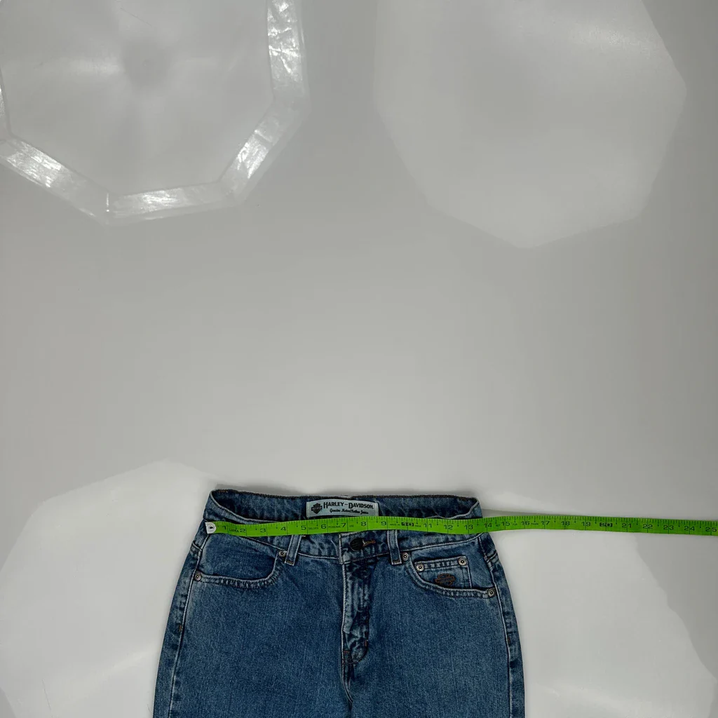 Harley Davidson Jeans - 28W US 4 Blue Cotton - Image 3