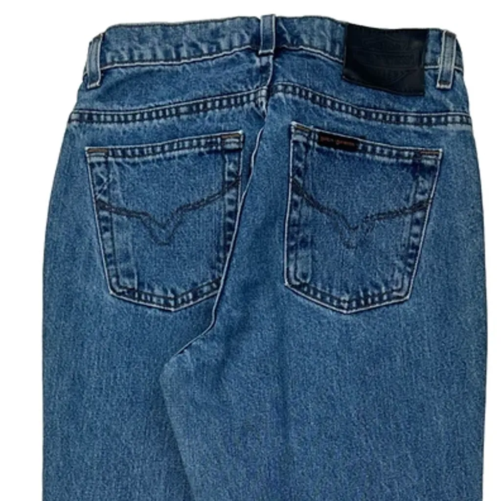 Harley Davidson Jeans - 28W US 4 Blue Cotton - Image 8