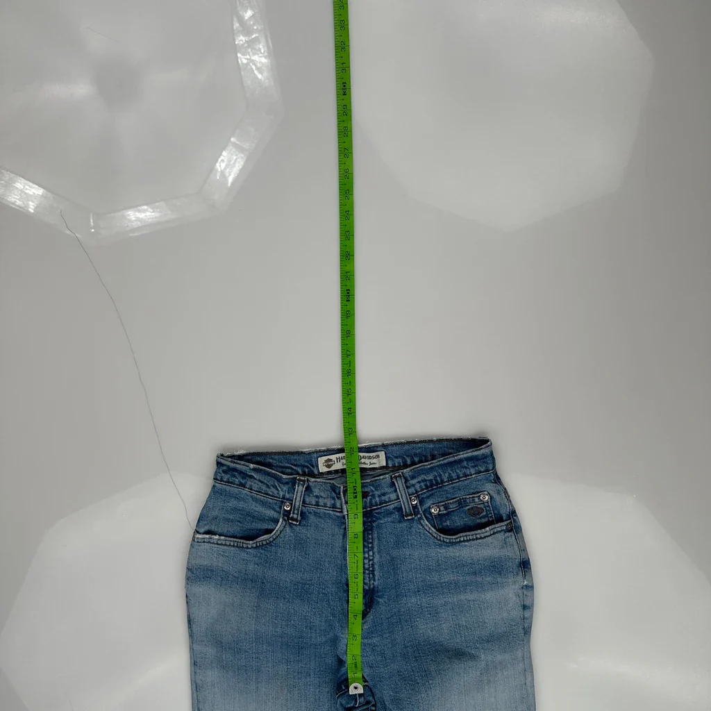Harley Davidson Jeans - 28W US 4 Light Wash Denim - Image 4