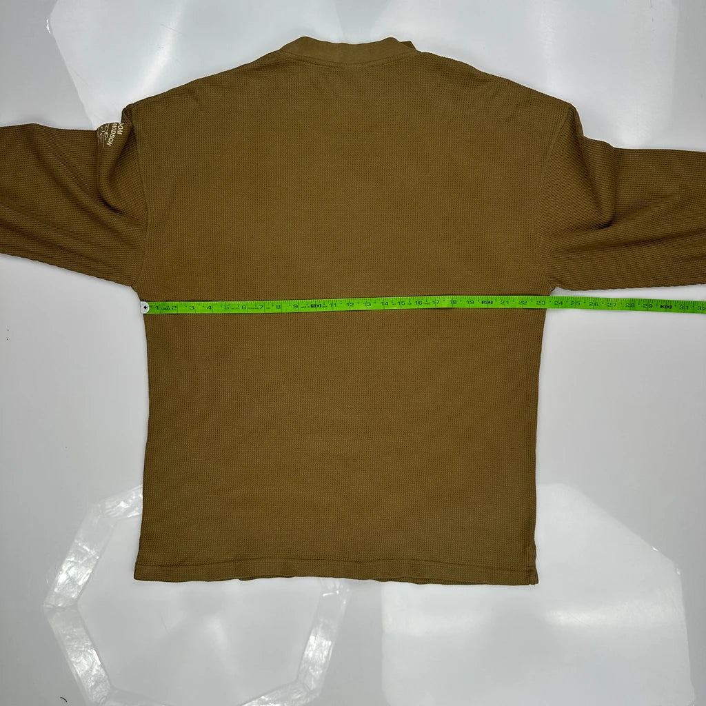 Harley Davidson Long Sleeve T-Shirt - XL Brown Cotton - Image 3