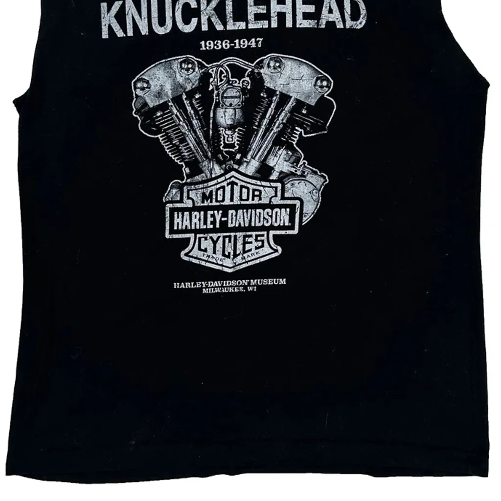 Harley-Davidson Museum Harley Davidson Graphic T-Shirt - Small Black Cotton - Image 5