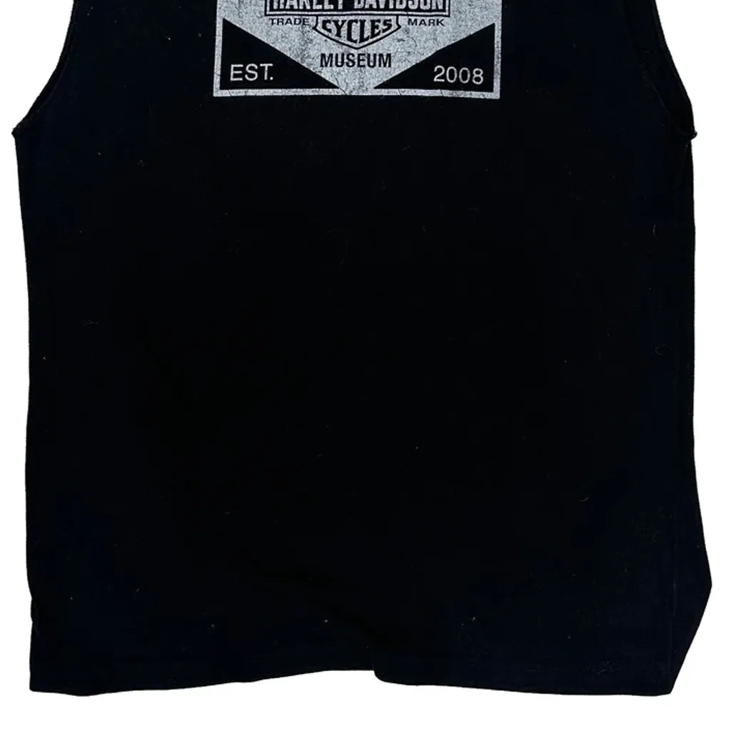 Harley-Davidson Museum Harley Davidson Graphic T-Shirt - Small Black Cotton - Image 6