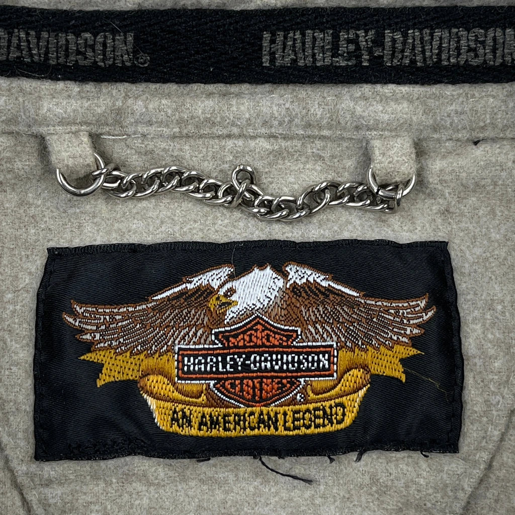 Harley Davidson Shirt - 2XL Grey Cotton - Image 4