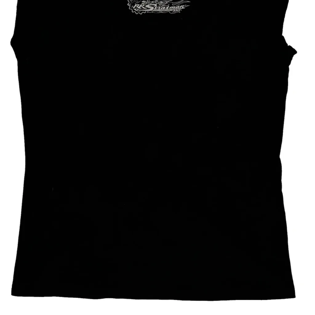 Harley Davidson Graphic T-Shirt - Medium Black Cotton - Image 7