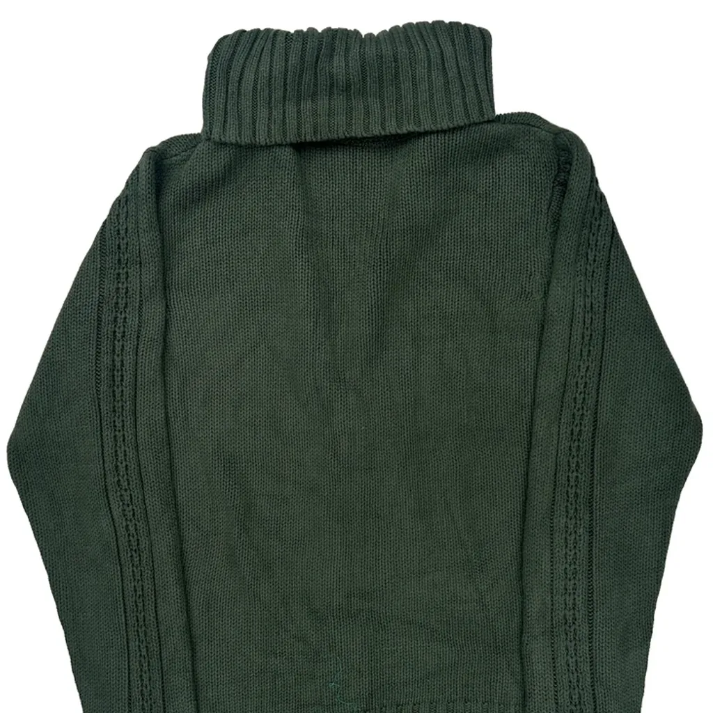 Harley Davidson Zip Up - Large Green Cotton - Image 6