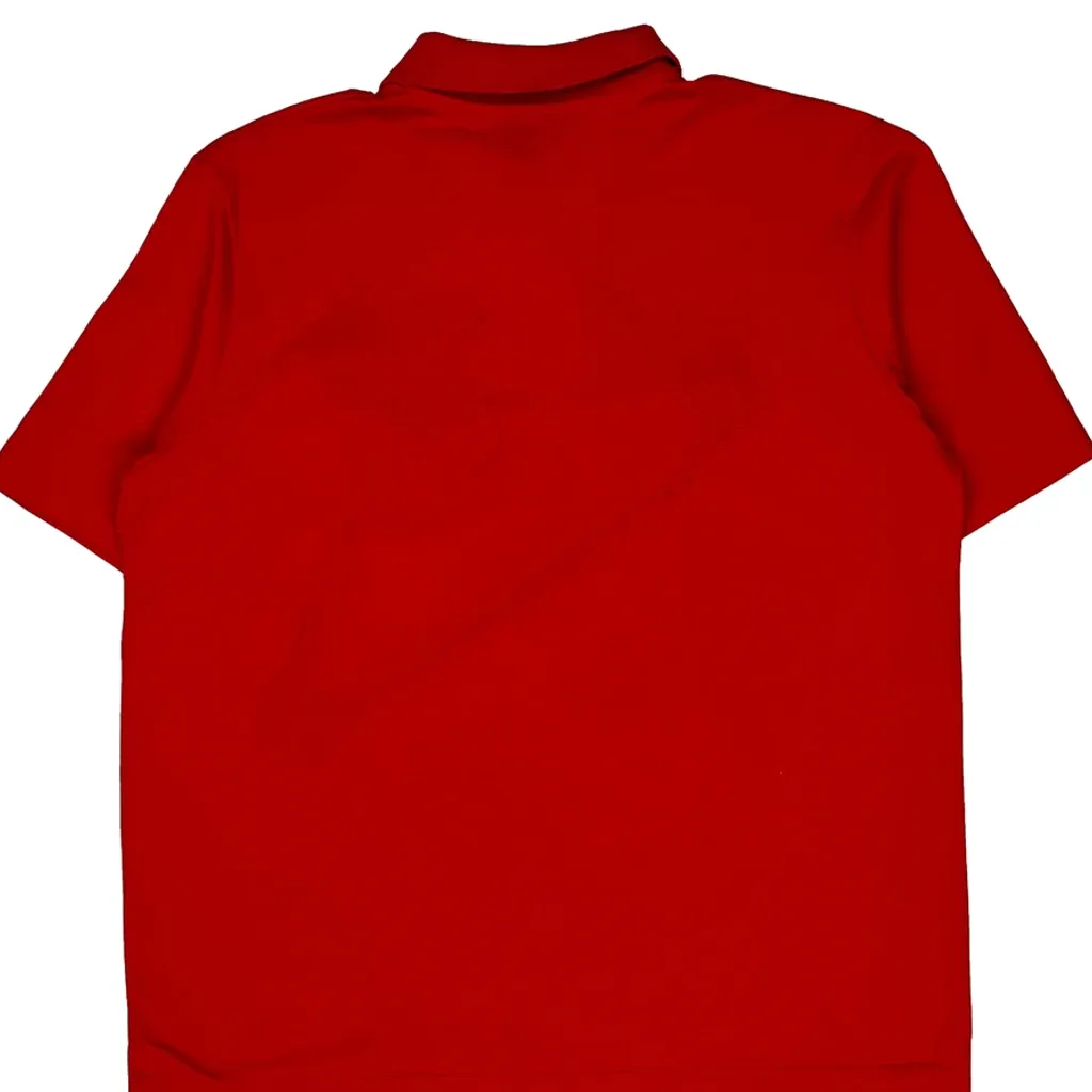 Hartwell Single Stitch Polo Shirt - Large Red Cotton - Image 7