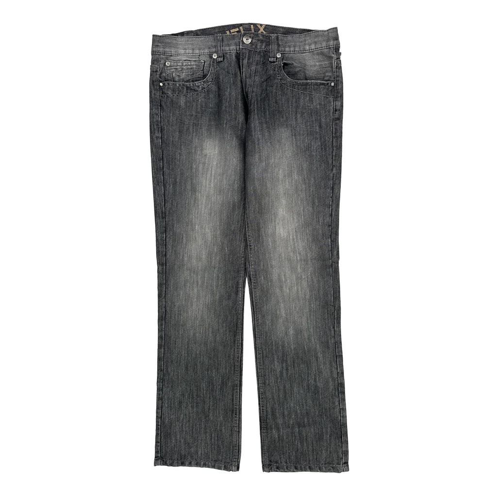 Helix Slim Jeans - 36W 34L Grey Cotton Blend - Image 2