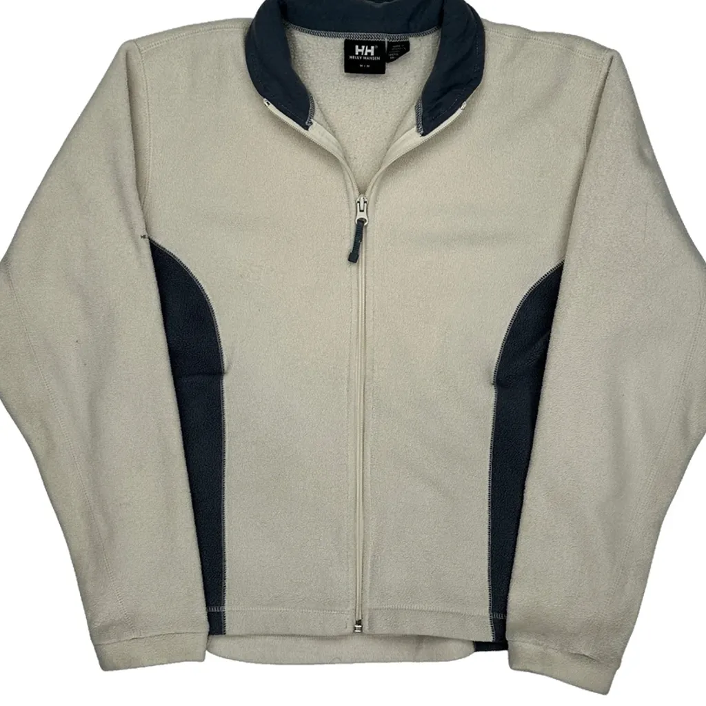Helly Hansen Fleece Jacket - Medium Beige Polyester - Image 5