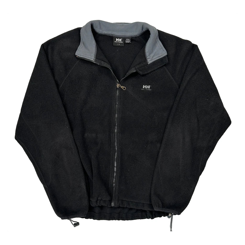 Helly Hansen Fleece Jacket - Large Black Polyester