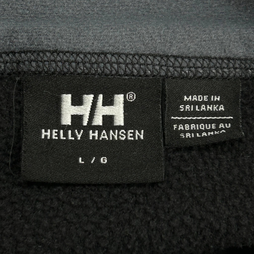 Helly Hansen Fleece Jacket - Large Black Polyester - Image 3