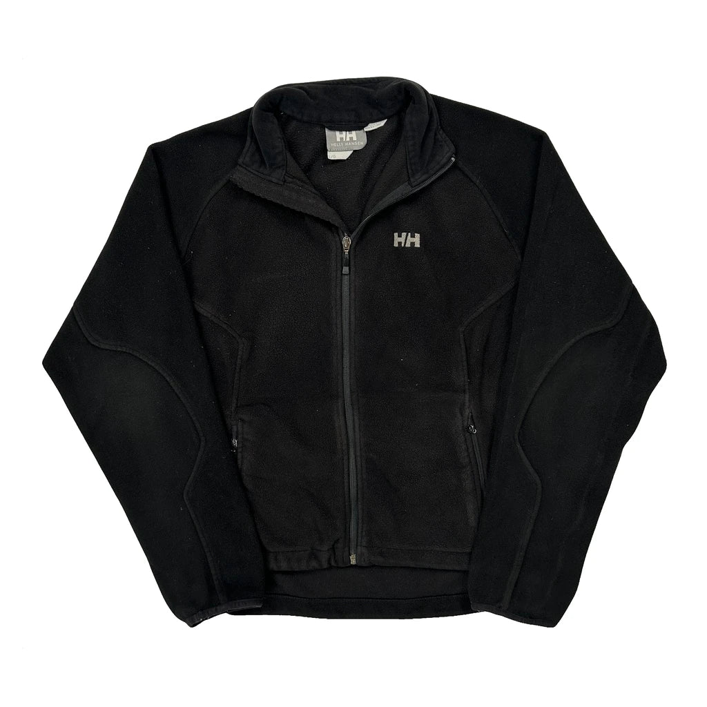 Helly Hansen Fleece Jacket - Large Black Polyester