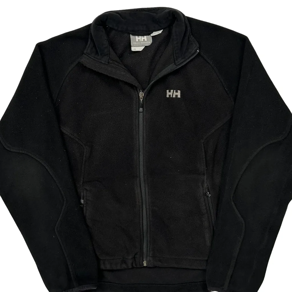 Helly Hansen Fleece Jacket - Large Black Polyester - Image 5
