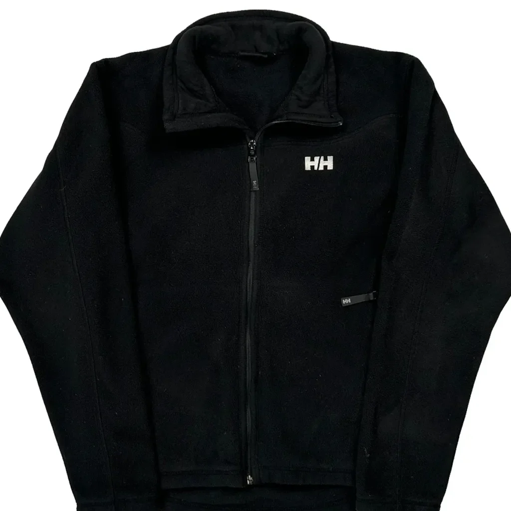 Helly Hansen Fleece Jacket - Medium Black Polyester - Image 4