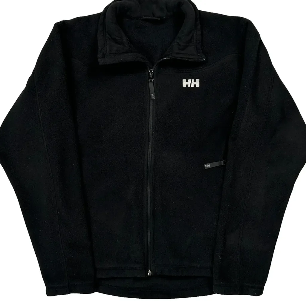 Helly Hansen Fleece Jacket - Medium Black Polyester - Image 5
