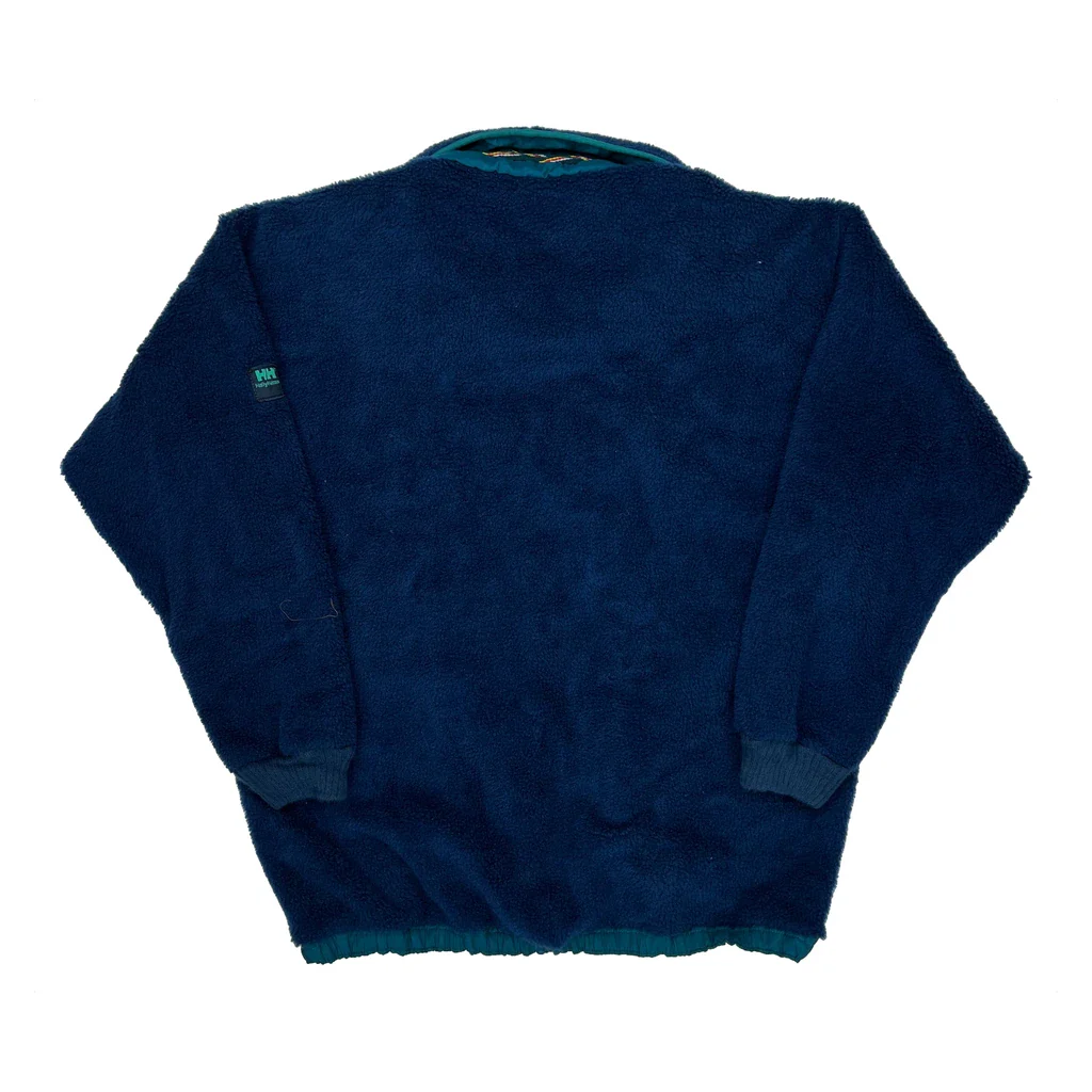 Helly Hansen Fleece Jacket - Medium Blue Polyester - Image 2