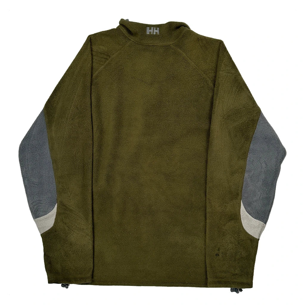 Helly Hansen Fleece Jacket - Medium Green Polyester - Image 2