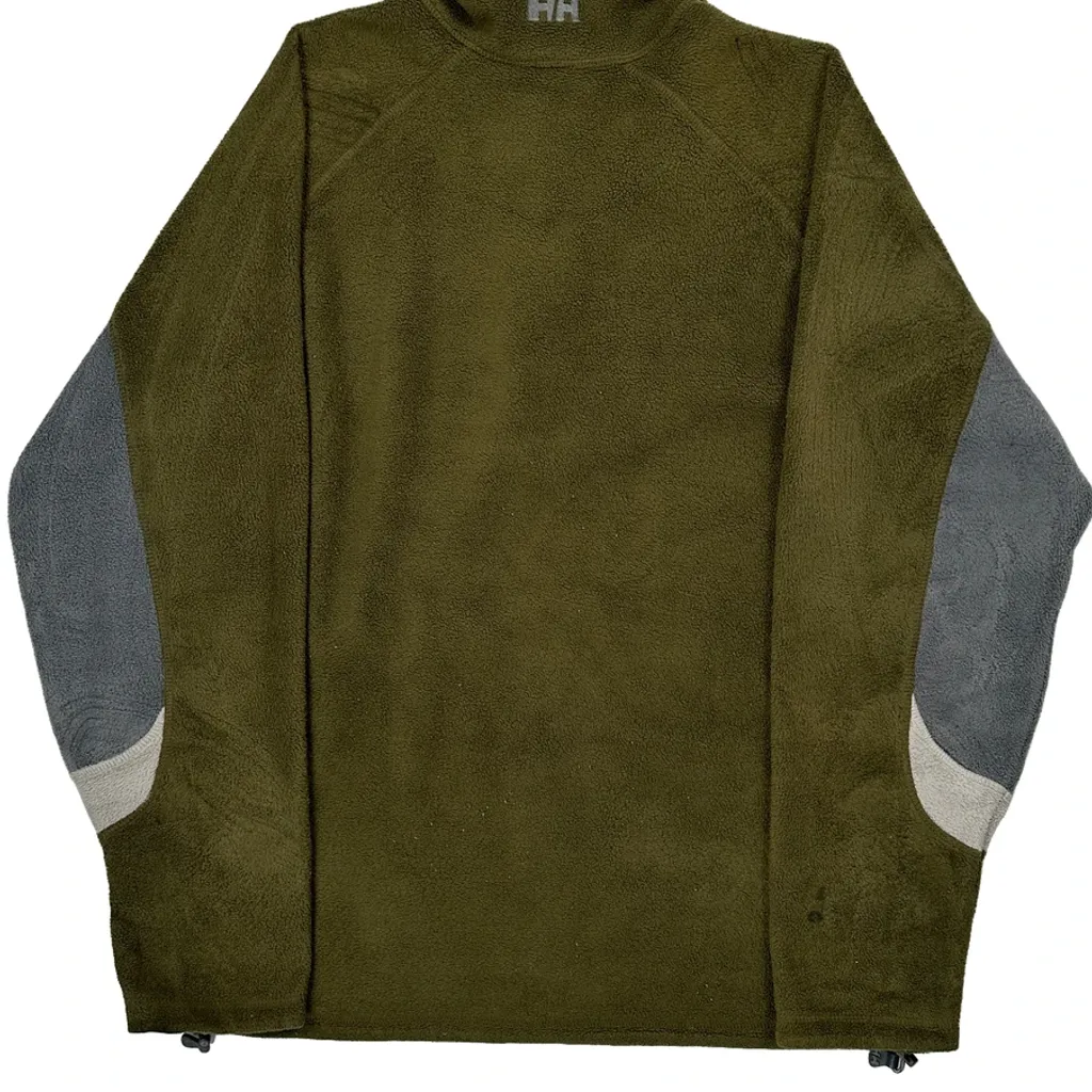 Helly Hansen Fleece Jacket - Medium Green Polyester - Image 6