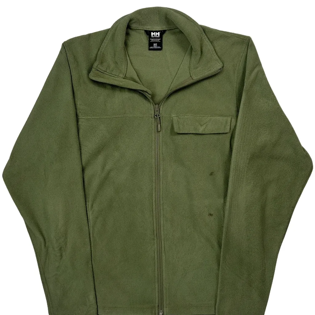 Helly Hansen Fleece Jacket - Small Green Polyester - Image 4