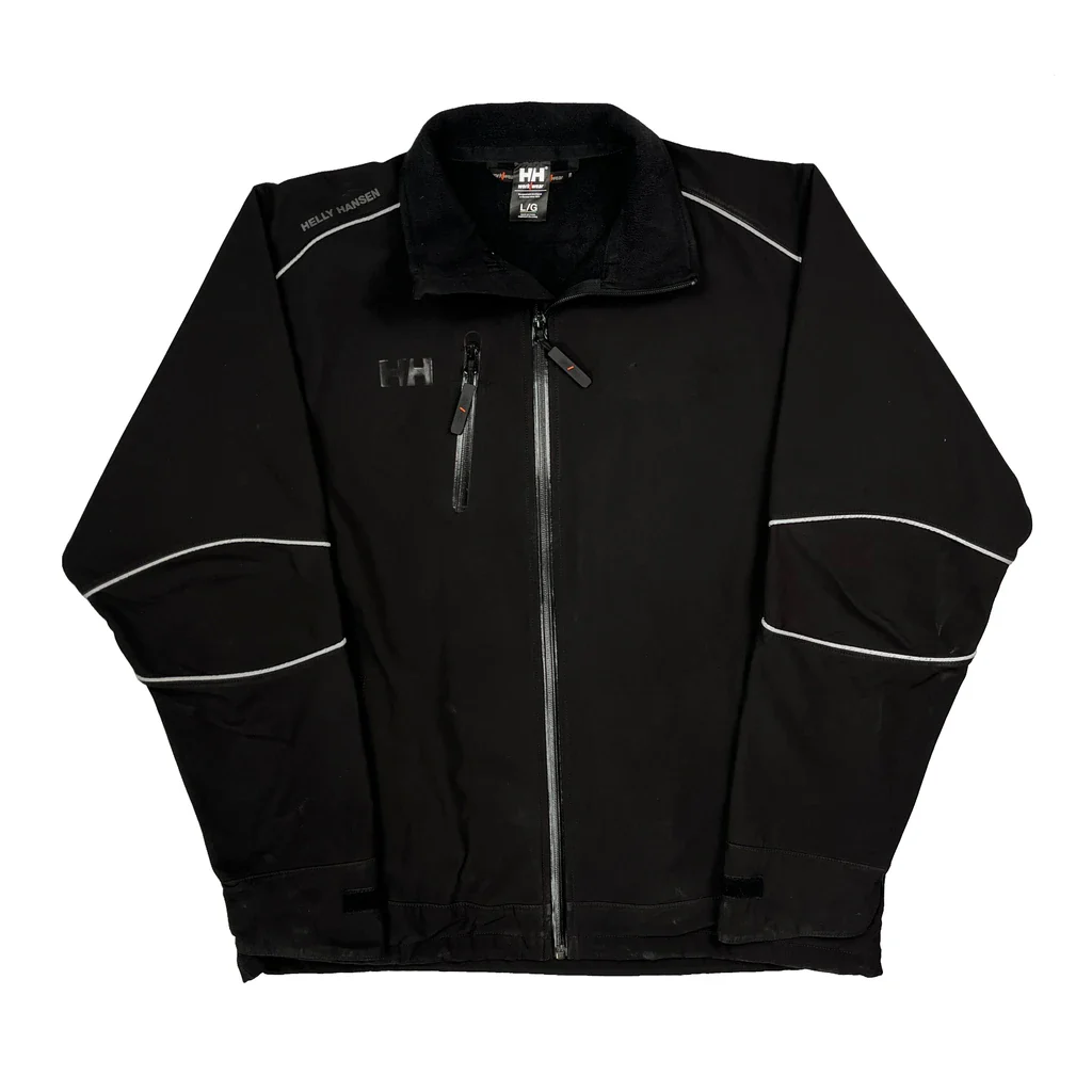 Helly Hansen Jacket - Large Black Polyester