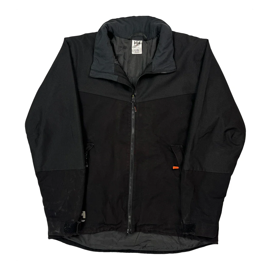 Helly Hansen Jacket - Large Black Polyester