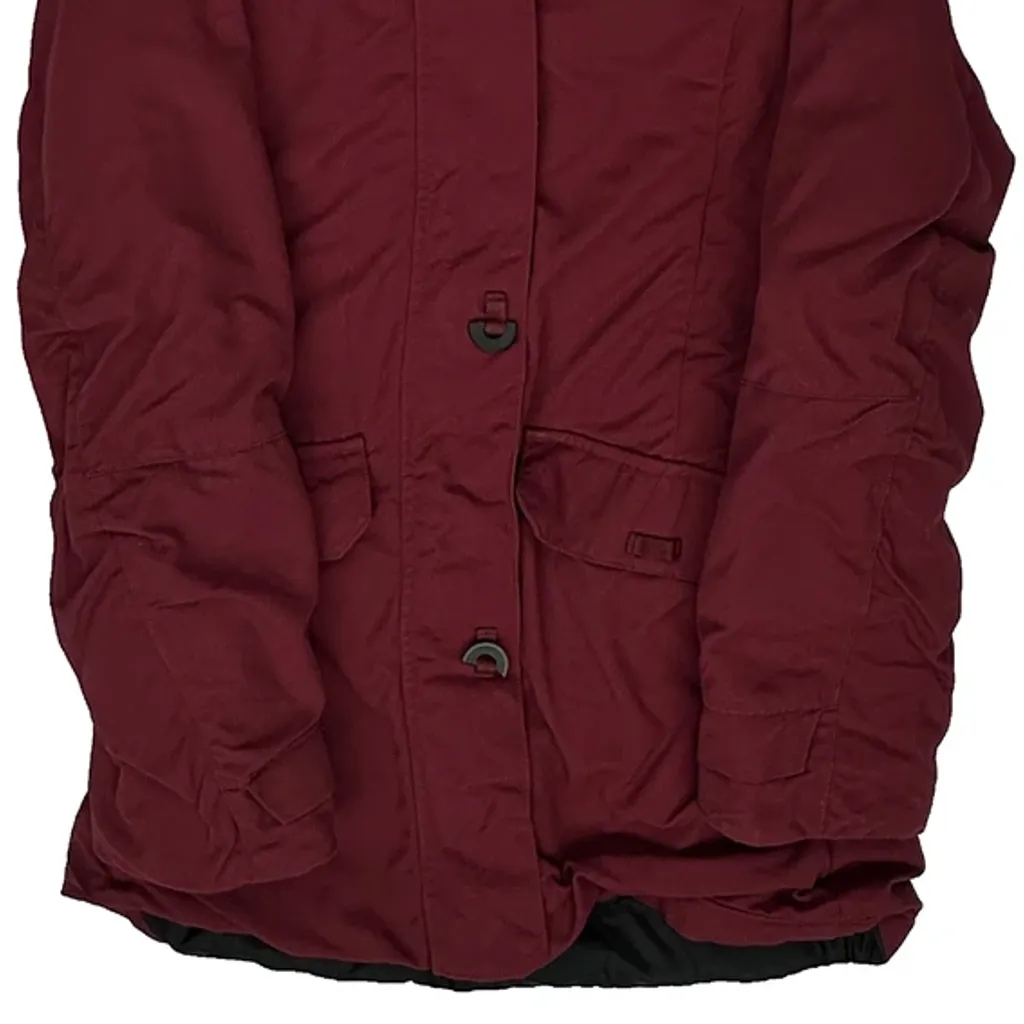 Helly Hansen Parka - Small Burgundy Polyester - Image 4