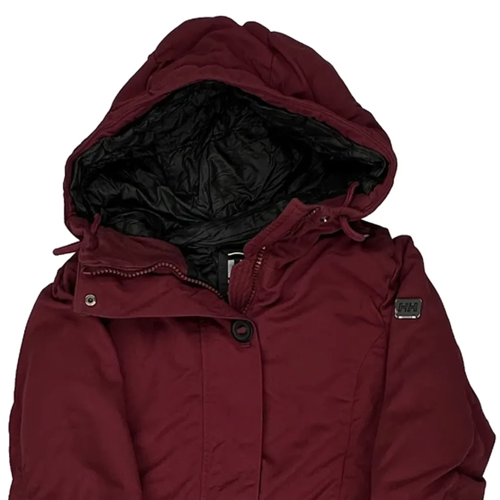 Helly Hansen Parka - Small Burgundy Polyester - Image 5