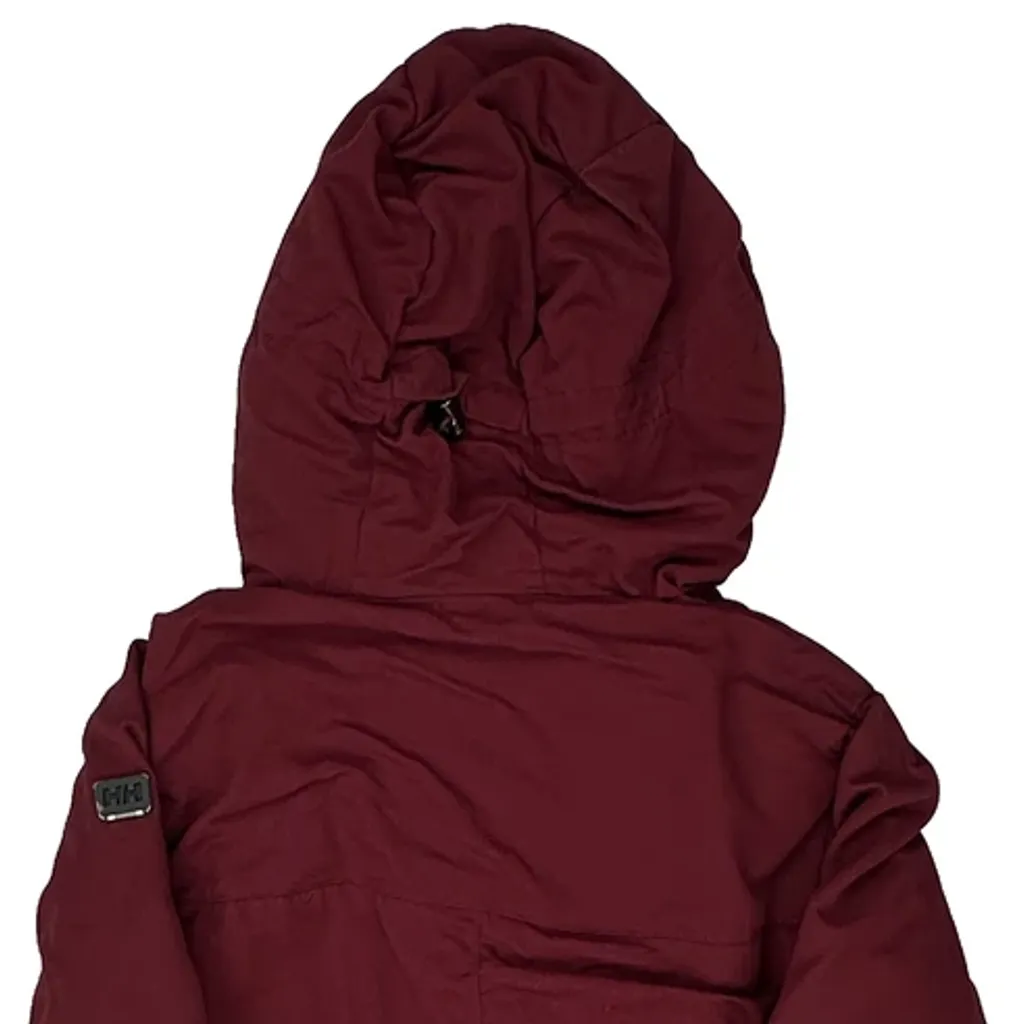 Helly Hansen Parka - Small Burgundy Polyester - Image 6